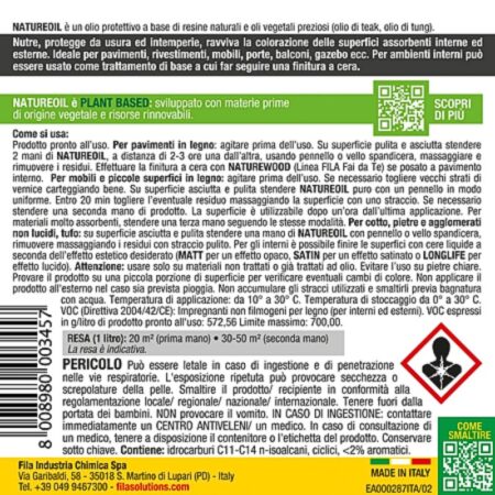 Natureoil Istruzioni