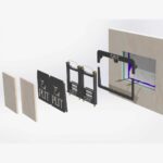 Pulsantiera Scarico Wc Rivestibile