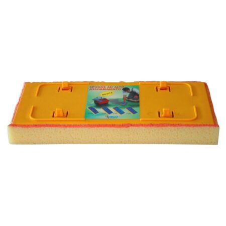 Ricambio Spugna Sweepex Alto Assorbimento Lavaggio Stuccatura Cementizia 17 X 34 X 4 Cm