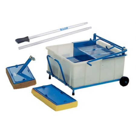 Vaschetta Lavaggio Stuccatura Professionale Con Strizzatura A Pedale