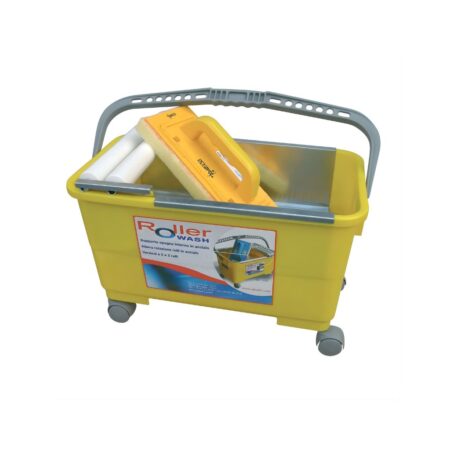 Vaschetta Lavaggio Stuccatura Roller Wash Con Ruote