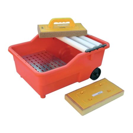 Vaschetta Lavaggio Stuccatura Con Triplo Rullo In Nylon