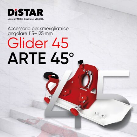 Glider 45 Per Smerigliatrice 115 125 Mm Distar