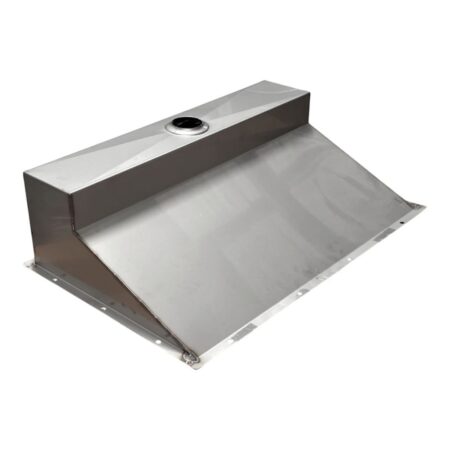 Vasca In Acciaio Inox Lavabo Bagno Totalmente Da Rivestire Canale Ispezionabile – Filo Bordo