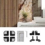 Sistema Di Montaggio Per Portello Di Accesso Nascosto Edplit