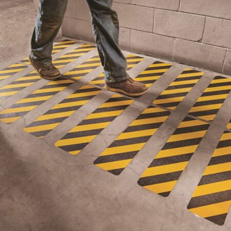 3m Safety Walk Nastro Antiscivolo General Purpose Nero Giallo 613 Sw613 (6)