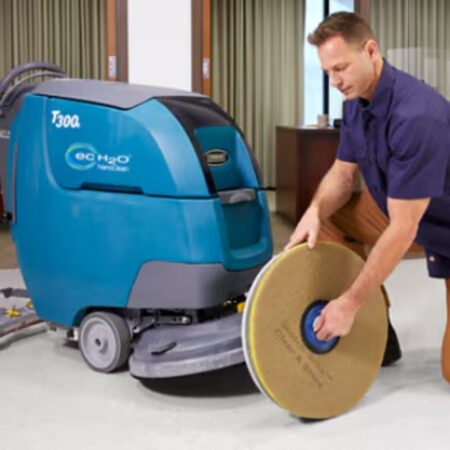 Disco Per Pavimenti Scotch Brite Clean & Shine Pulizia E Lucidatura Lavasciuga Clean&shine 3m